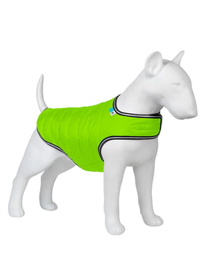 Курточка-накидка для собак салатовая, размер XXS | 6392389