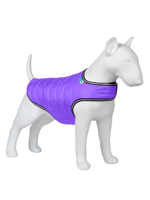 Курточка-накидка для собак фиолетовая, размер S | 6392403
