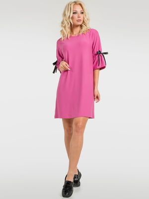 Сукня А-силуету рожева | 6384320
