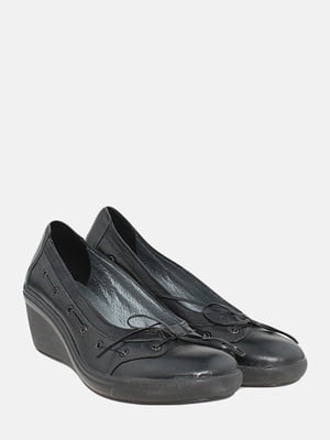 Туфли черные кожаные | 6393159