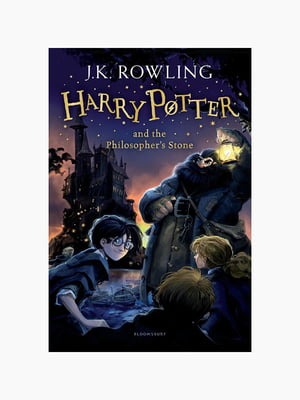 Книга "Harry Potter and the Philosopher's Stone", Джоан Роулінг, 256 стор., англ. мова | 6394273
