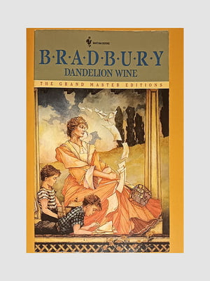 Книга "Dandelion Wine (Вино з кульбаб англійською)", Рей Бредбері, 242 сторінок, англ. мова | 6395950
