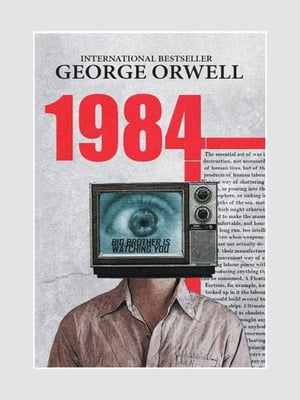 Книга "1984 (на английском)”, Джордж Оруэлл, 242 страниц, англ. язык | 6396056