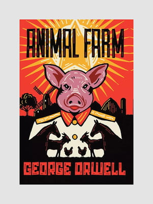 Книга "Animal Farm (Скотный двор на английском)”, Джордж Оруэлл, 130 страниц, рус. язык | 6396136