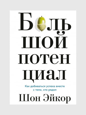 Книга "Великий потенціал. Як досягати успіху разом з тими, хто поруч", Шон Ейкор, 232 сторінок, рос. мова | 6396204