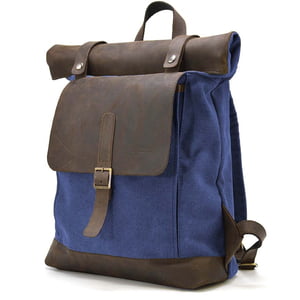 Рюкзак сине-коричневый | 6396458