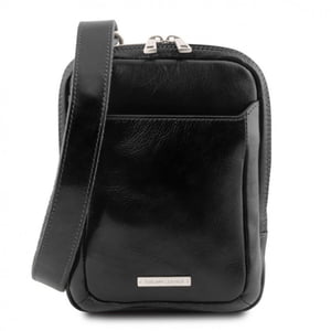 Чорна сумка з логотипом бренду | 6396689