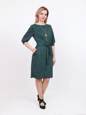 Сукня А-силуету зелена | 6334317