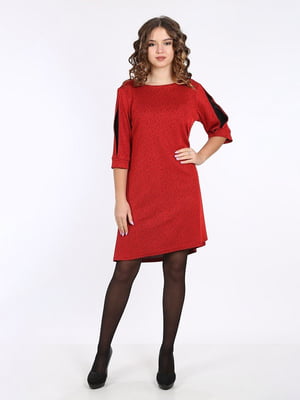 Сукня А-силуету червона | 6334352