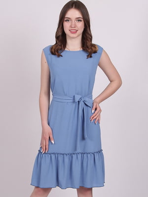Сукня А-силуету синя | 6334606