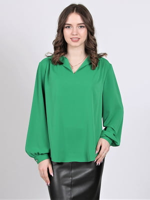 Блуза зеленая | 6334951