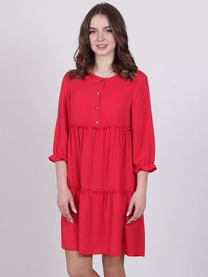 Сукня А-силуету червона | 6397708