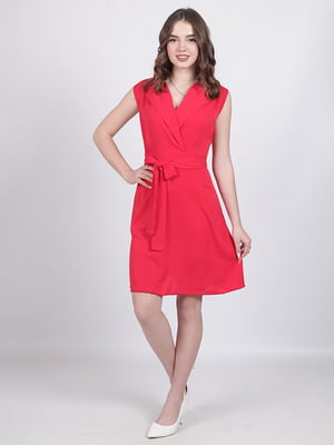 Платье А-силуэта красное | 6397770
