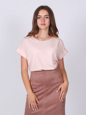 Блуза персикового кольору | 6397790
