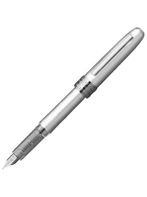 Перьевая ручка Plaisir серебристая (тонкое (F)) | 6399524