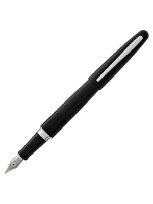 Перьевая ручка, японская версия, черная в металлическом корпусе (тонкое (F)) | 6399611
