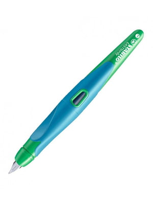 Перьевая ручка EasyBirdy для детей голубой с зеленым (для левши) | 6399624