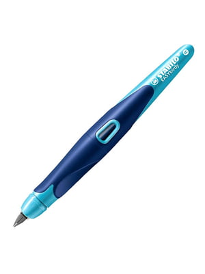 Перьевая ручка EasyBirdy для детей голубой с синим (для левши) | 6399626