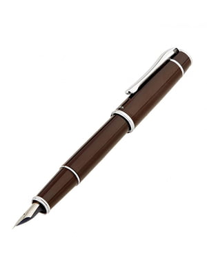 Перьевая ручка Prera черно-коричневая (тонкое (F) | 6399654