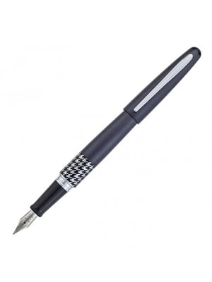 Перьевая ручка серая в металлическом корпусе (среднее (M) | 6399659