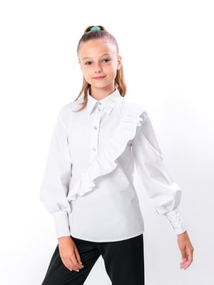 Блуза біла | 6401209
