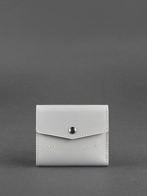 Шкіряний гаманець сірий | 6402126