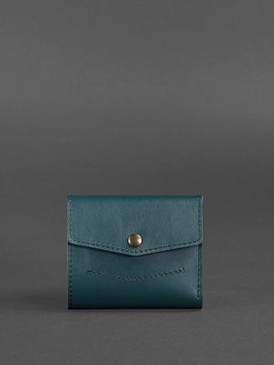 Шкіряний гаманець зелений | 6402232