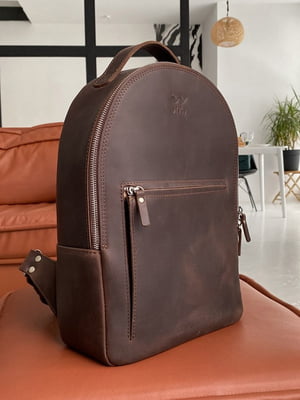 Рюкзак темно-коричневий | 6402737