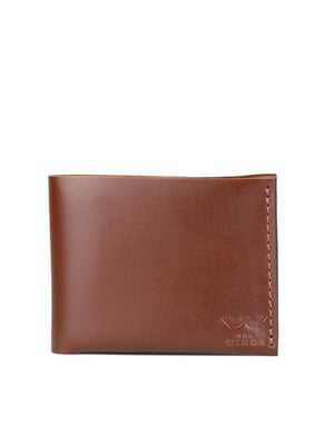 Шкіряний гаманець Mini світло-коричневий | 6402870