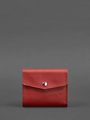 Шкіряний гаманець червоний | 6403144