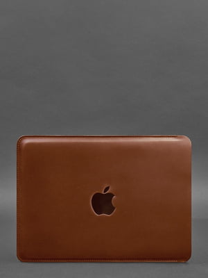 Шкіряний чохол для MacBook 14" світло-коричневий | 6403147