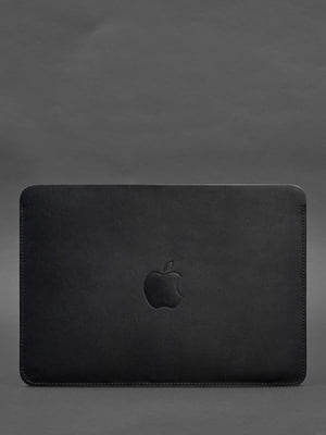 Чохол із натуральної шкіри для MacBook 13" синій | 6403289
