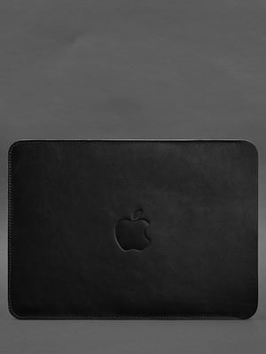 Шкіряний чохол для MacBook Air 15-inch (2023) чорний | 6403959