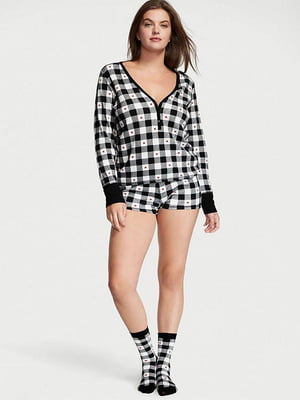 Пижама: пуловер и шорты | 6416211