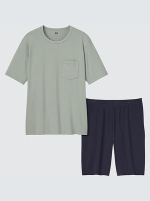 Пижама: футболка и шорты | 6416316