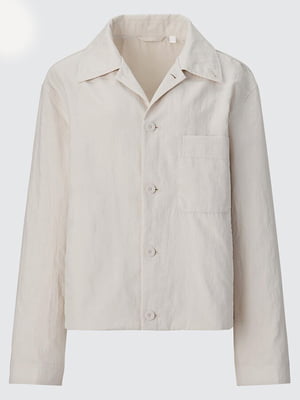 Жакет-куртка молочного кольору | 6416350