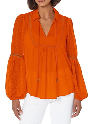 Блуза оранжевая | 6416530