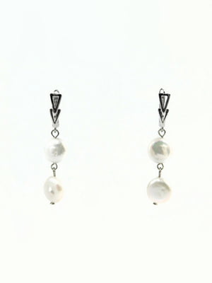 Ексклюзивні сережки "Рококо" з перлами | 6419748