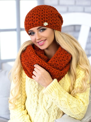Комплект «Денвер»: шапка та шарф-снуд | 6421514