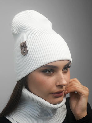Комплект «Алисон»: шапка и шарф-бафф | 6421923