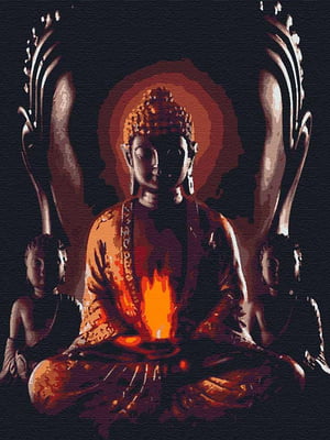 Картина за номерами "Будда" (40х50 см)    | 6423919