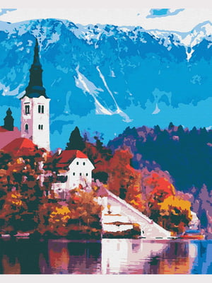Картина за номерами "Австрійський пейзаж" (40х50 см)    | 6423950