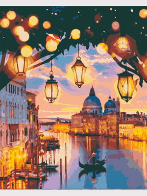 Картина за номерами "Вогні Венеції" (40х50 см)    | 6423983