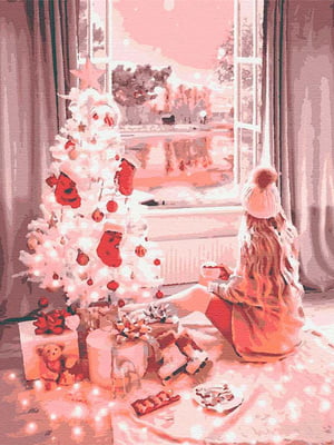 Картина за номерами "Merry Christmas" (40х50 см) | 6424104