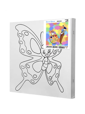 Картина за контурами "Метелик" (25х25 см) | 6424192