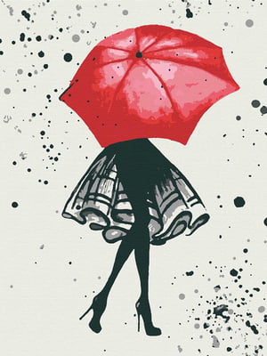 Картина за номерами "Танець з парасолькою" (40х50 см)    | 6424362