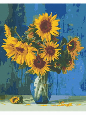 Картина за номерами "Сонячні квіти" (40х50 см) | 6424367
