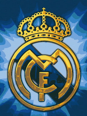 Картина за номерами "ФК  Реал Мадрид" (40х50 см) | 6424398