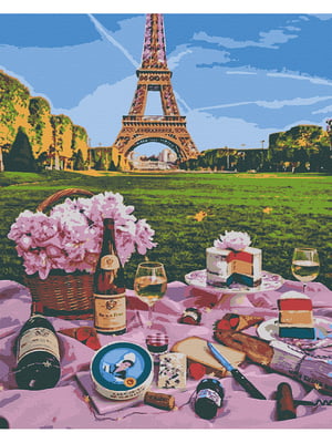Картина за номерами "Французький сніданок" (40х50 см) | 6424554