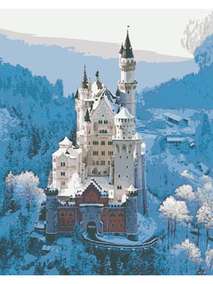 Картина за номерами "Замок Нойшванштайн" (40х50 см) | 6424560